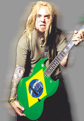 max and his guitar esp